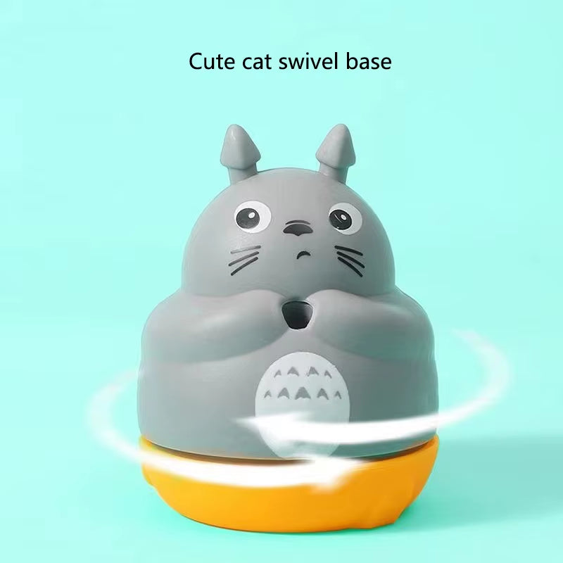 New Cat Funny Cat Stick Steel Wire Long Pole Feather Cute Cat Toy Kitten Fishing Rotating Self-Pleasure Relief Pet Toy