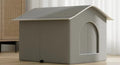 Outdoor Cooling Cat House Waterproof & Insulated Pet House Weatherproof Wild Cat Shelter for Summer outside Feral Cat Shelter